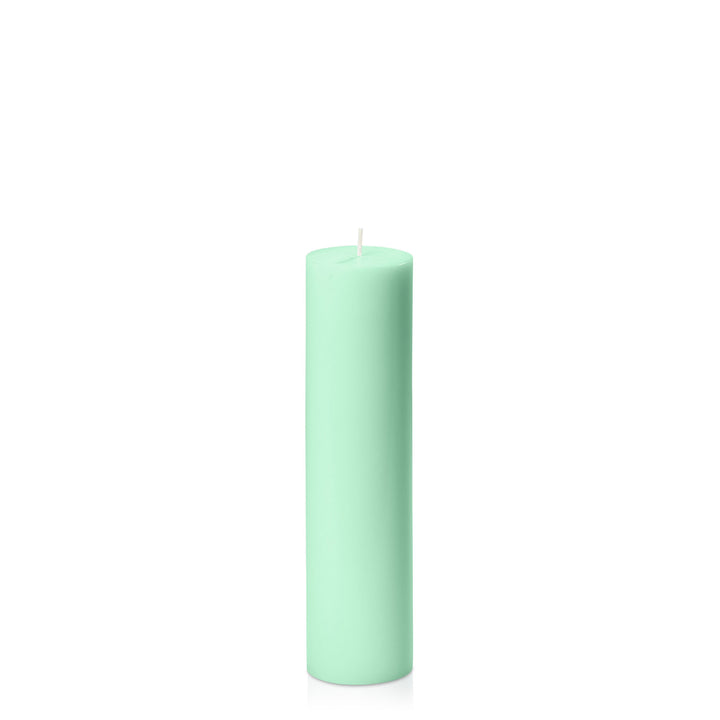 Mint Green 5cm x 20cm Slim Pillar Pack of 1