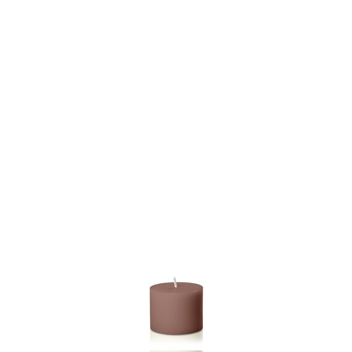 Chocolate 5cm x 4cm Slim Pillar Pack of 1