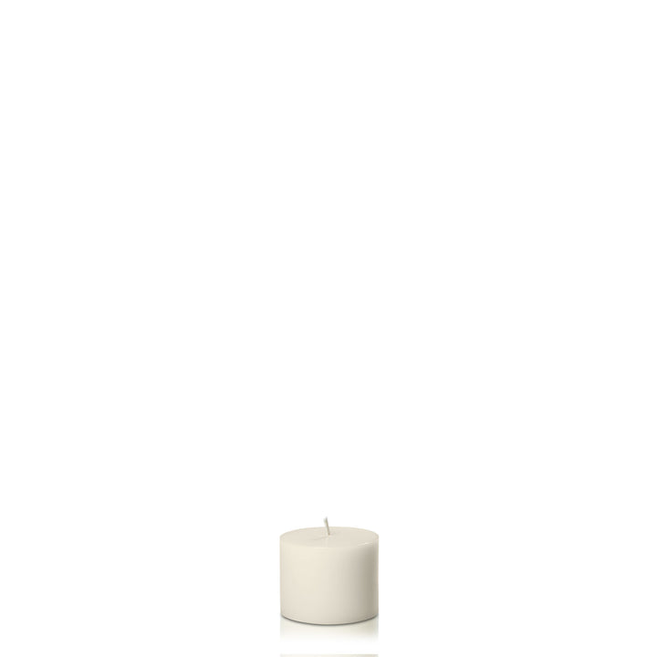 Ivory 5cm x 4cm Slim Pillar Pack of 1