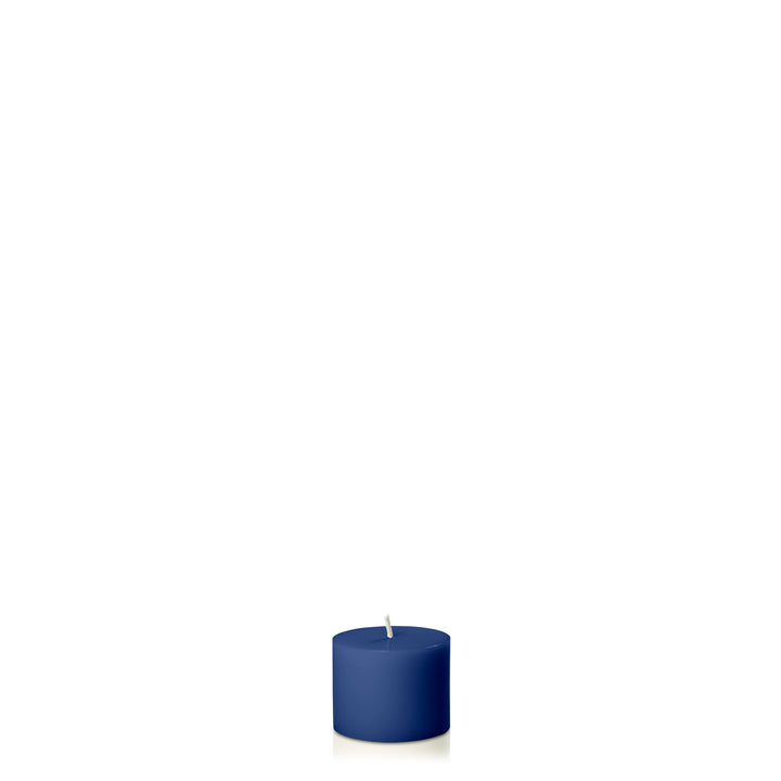 Navy 5cm x 4cm Slim Pillar Pack of 1