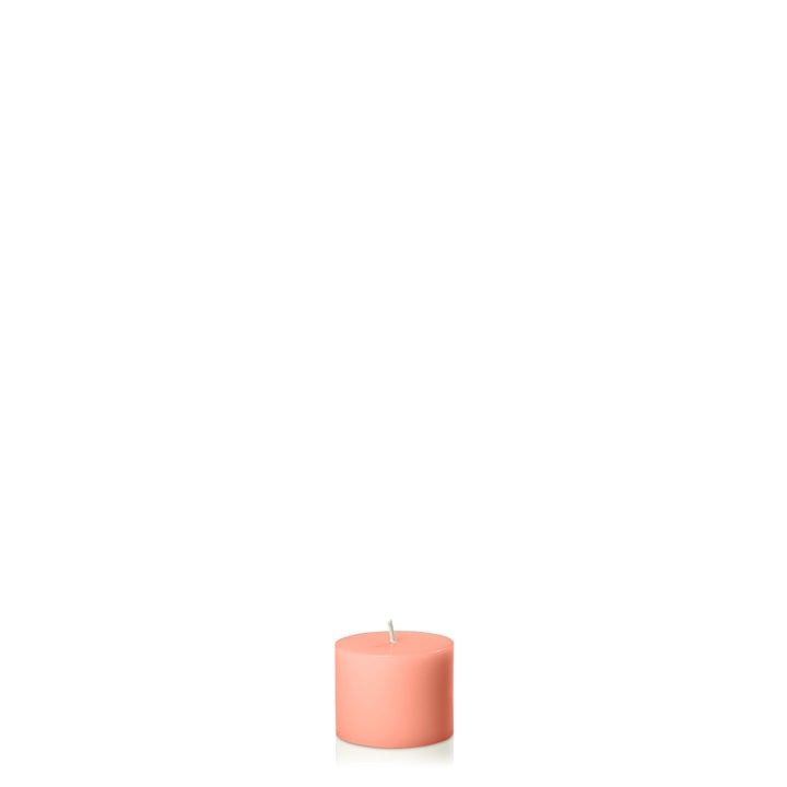 Peach 5cm x 4cm Slim Pillar Pack of 1