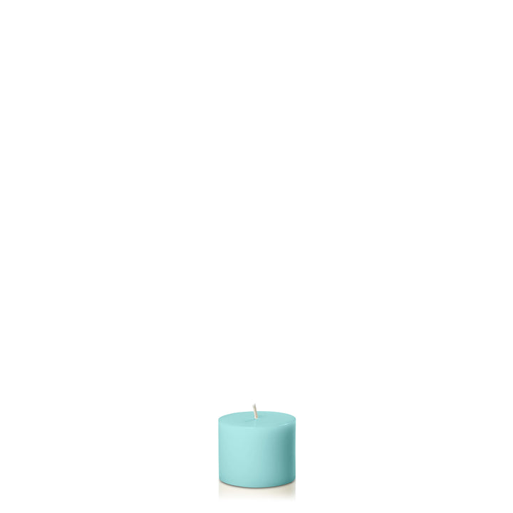 Pastel Teal 5cm x 4cm Slim Pillar Pack of 1