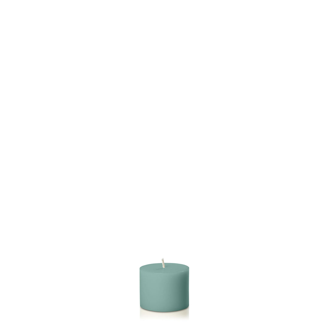 Sage Green 5cm x 4cm Slim Pillar Pack of 1