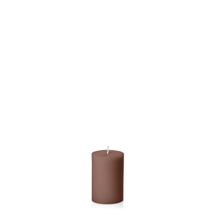 Chocolate 5cm x 7.5cm Slim Pillar Pack of 1