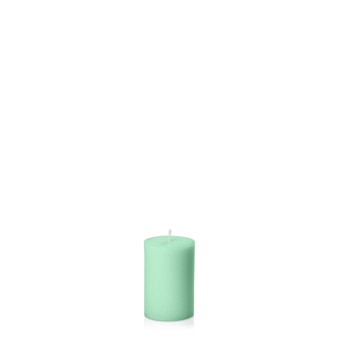 Mint Green 5cm x 7.5cm Slim Pillar Pack of 1