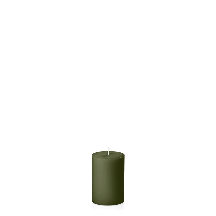 Olive 5cm x 7.5cm Slim Pillar Pack of 1