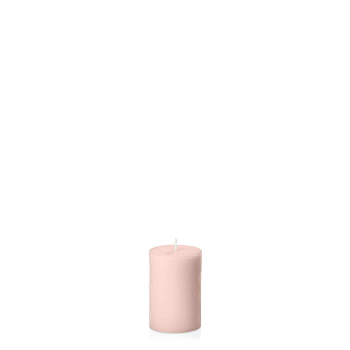 Vintage Blush 5cm x 7.5cm Slim Pillar Pack of 1