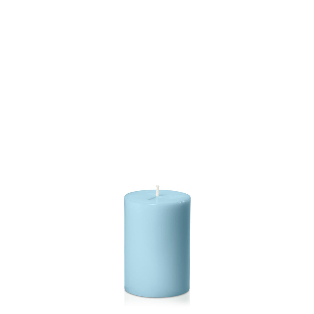 French Blue 7cm x 10cm Pillar Pack of 1