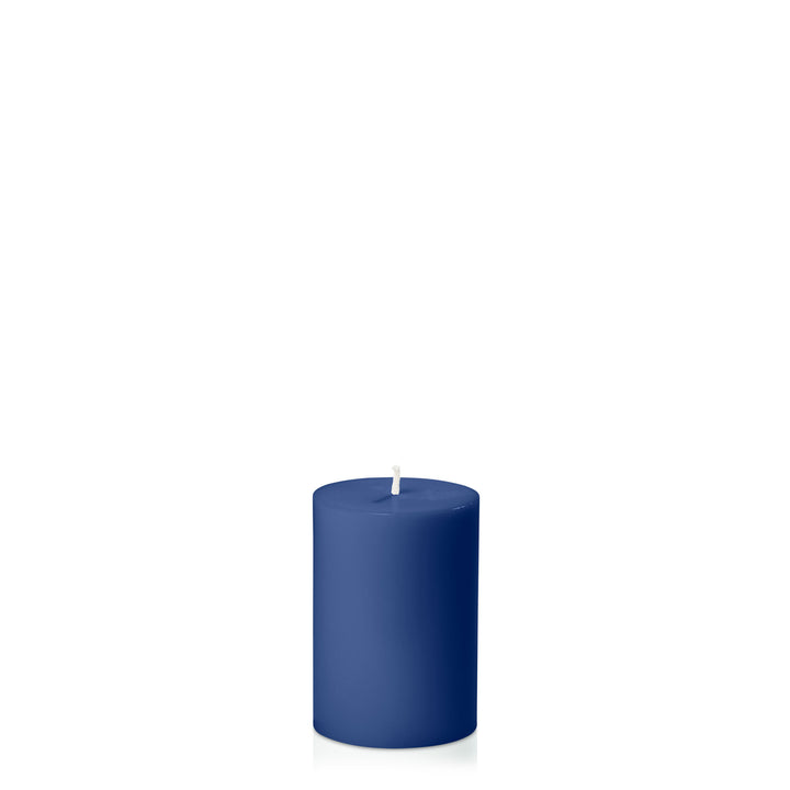 Navy 7cm x 10cm Pillar Pack of 1