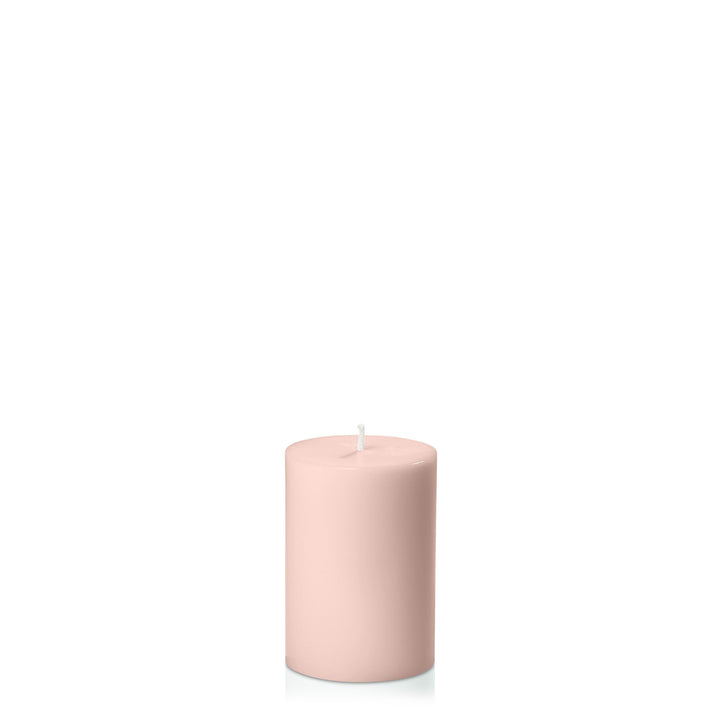 Vintage Blush 7cm x 10cm Pillar Pack of 1