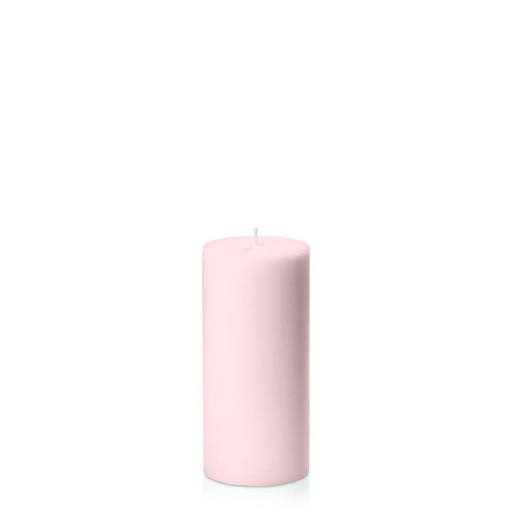 Blush Pink 7cm x 15cm Pillar Pack of 1