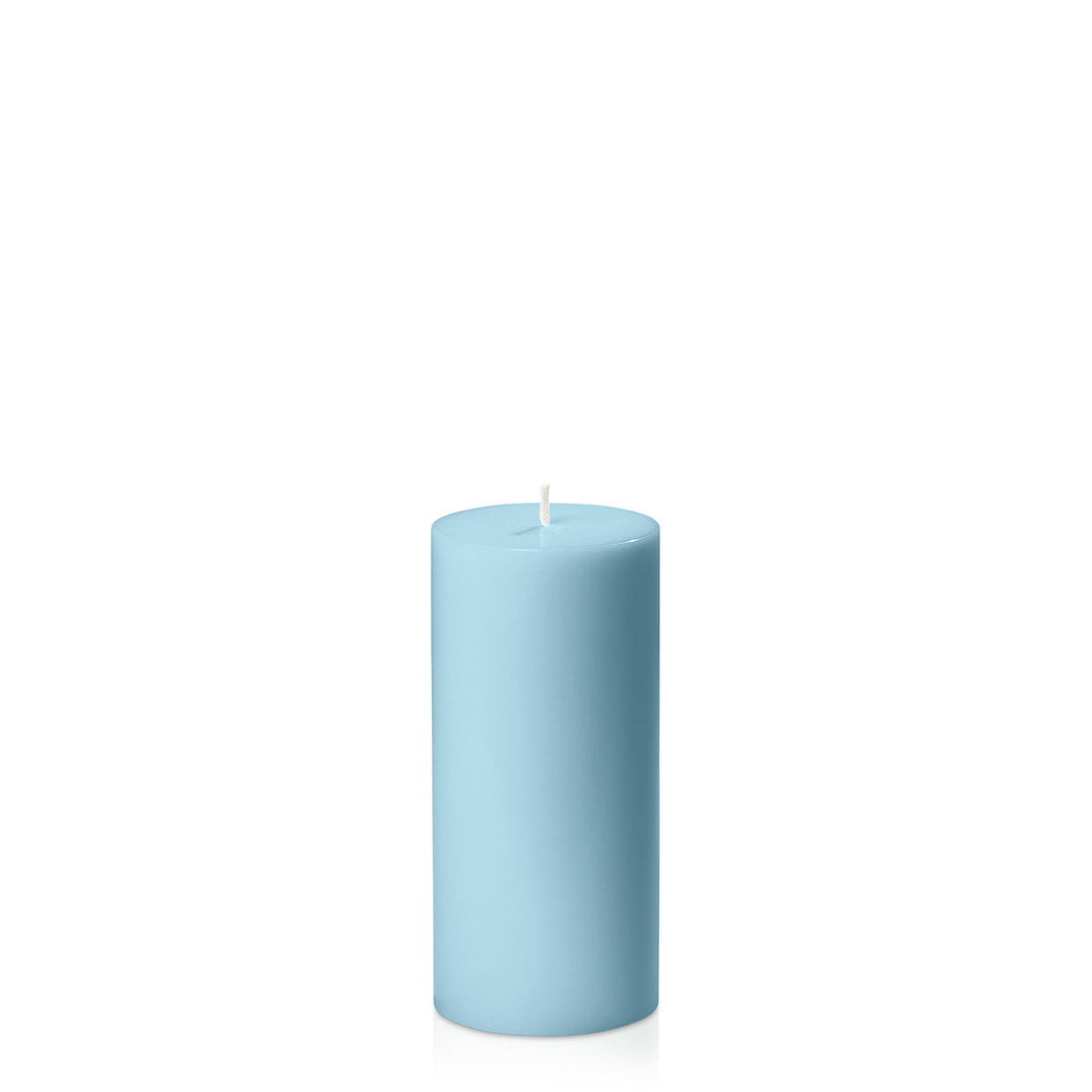 French Blue 7cm x 15cm Pillar Pack of 1