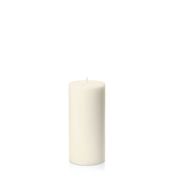 Ivory 7cm x 15cm Pillar Pack of 1