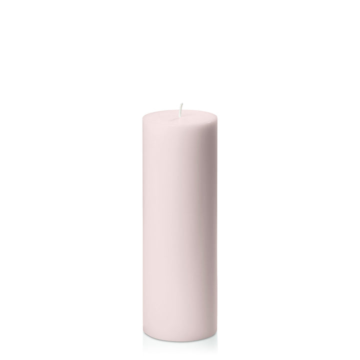 Antique Pink 7cm x 20cm Pillar Pack of 1