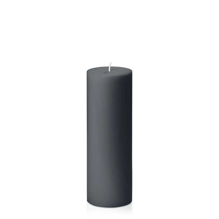 Charcoal 7cm x 20cm Pillar Pack of 1