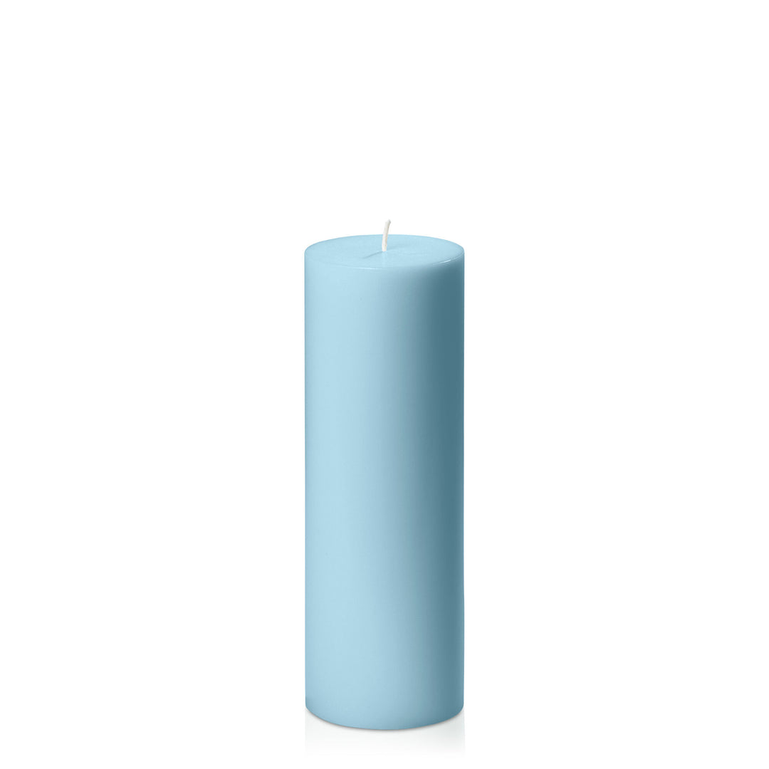 French Blue 7cm x 20cm Pillar Pack of 1