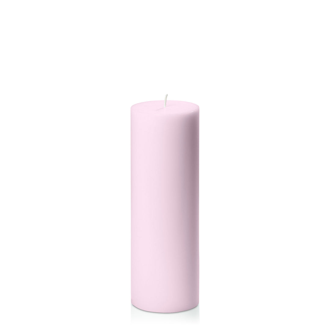 Pastel Pink 7cm x 20cm Pillar Pack of 1