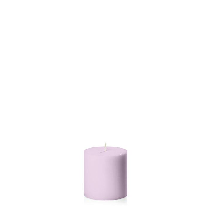 Lilac 7cm x 7cm Pillar Pack of 1