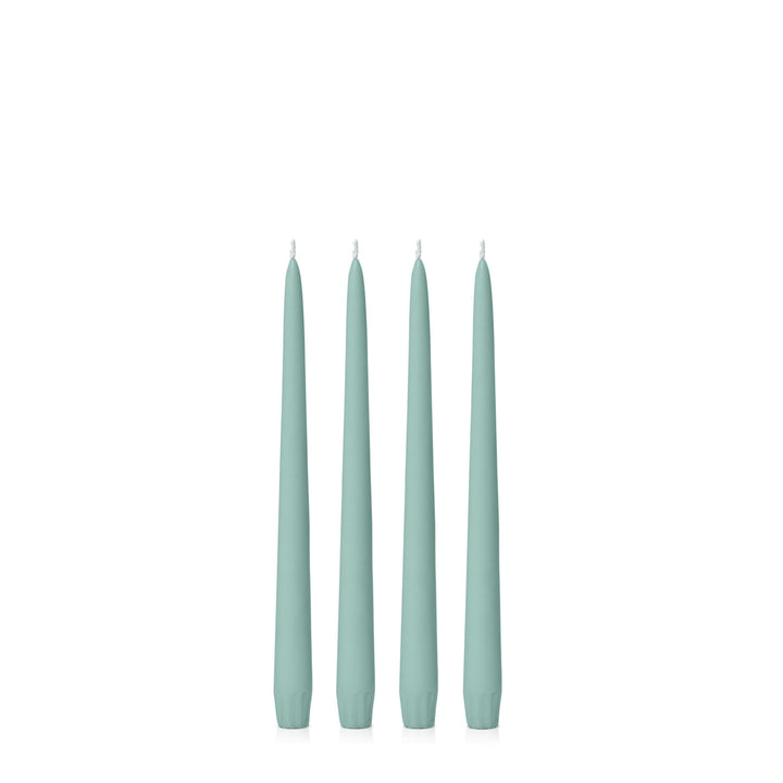 Sage Green 25cm Taper Candles Pack of 4