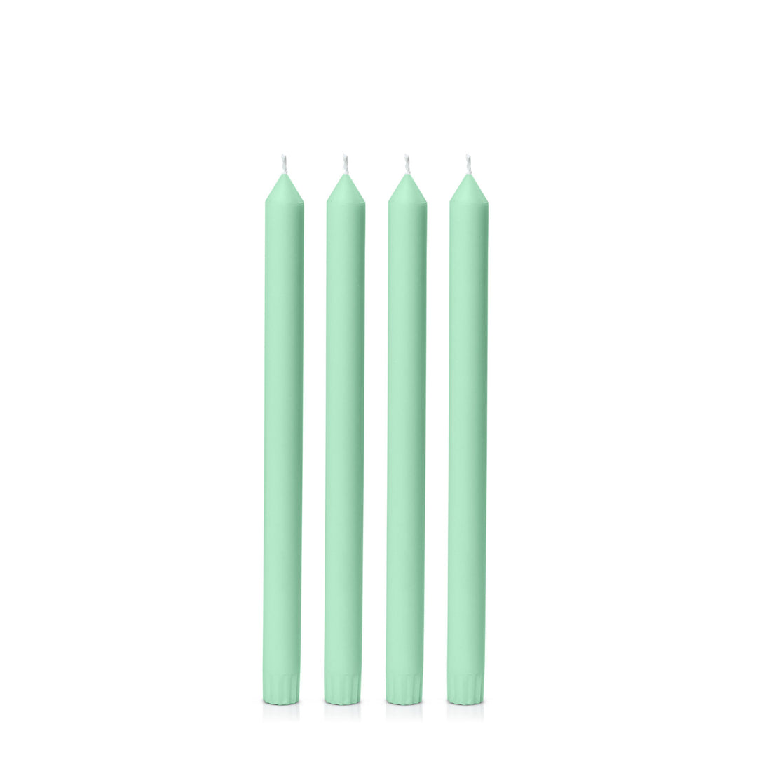 Mint Green 30cm Dinner Candles Pack of 4