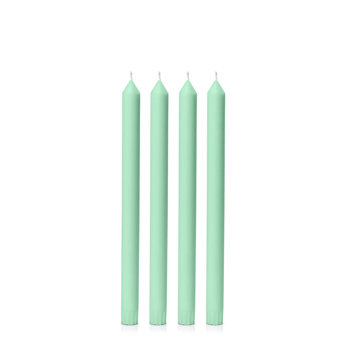 Mint Green 30cm Dinner Candles Pack of 4