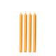 Orange 30cm Dinner Candles Pack of 4