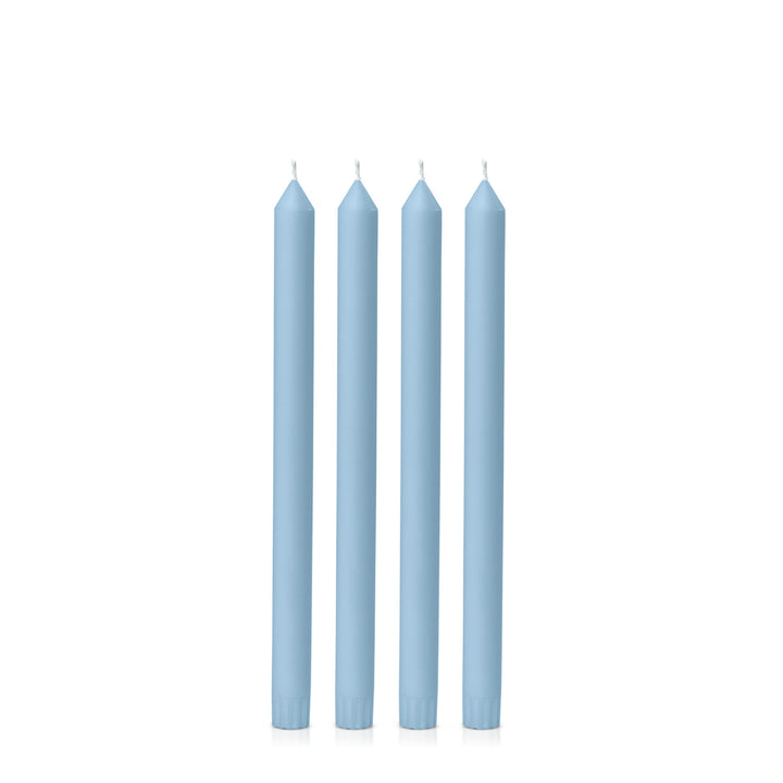 Pastel Blue 30cm Dinner Candles Pack of 4