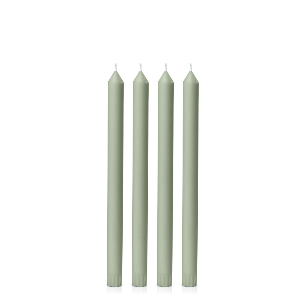 Pale Eucalypt 30cm Dinner Candles Pack of 4