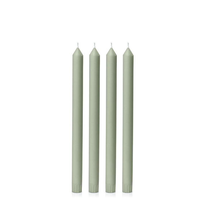 Pale Eucalypt 30cm Dinner Candles Pack of 4