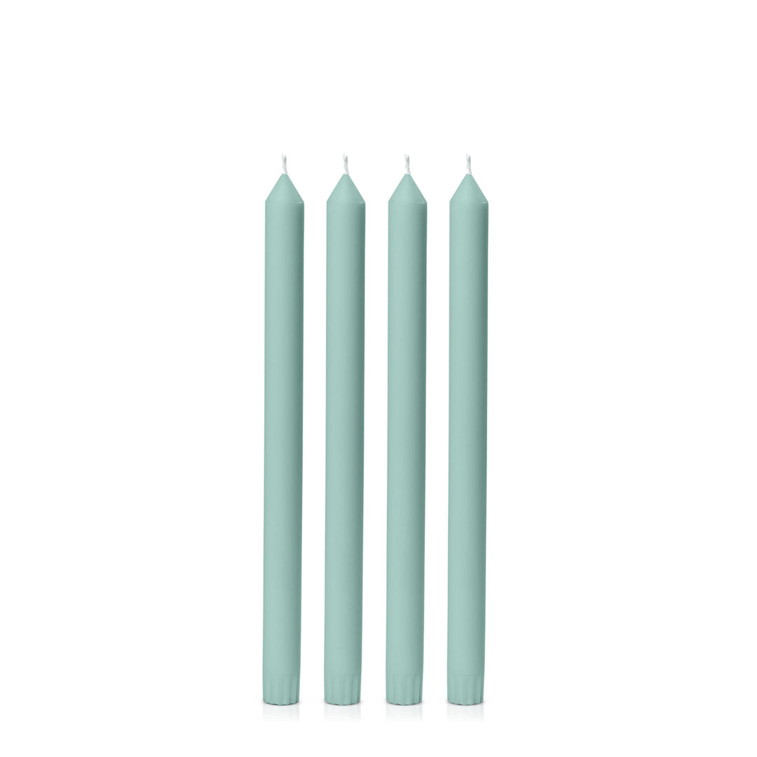 Sage Green 30cm Dinner Candles Pack of 4