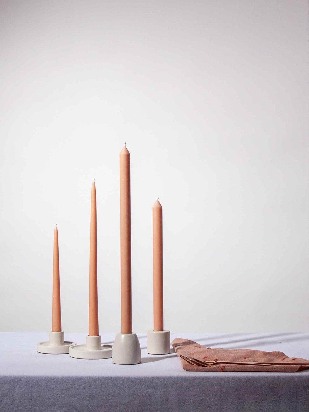 Toffee 30cm Dinner Candles Pack of 4