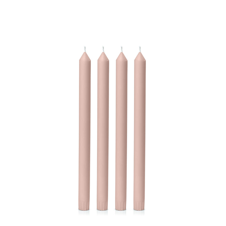 Vintage Blush 30cm Dinner Candles Pack of 4