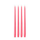 Carnival Red 35cm Taper Candles Pack of 4