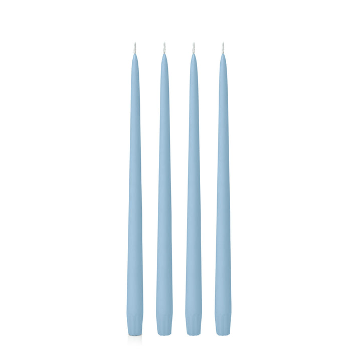 French Blue 35cm Taper Candles Pack of 4