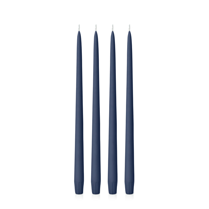 Sapphire 35cm Taper Candles Pack of 4