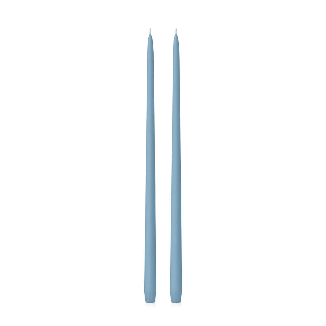 Pastel Blue 45cm Taper Candles Pack of 2