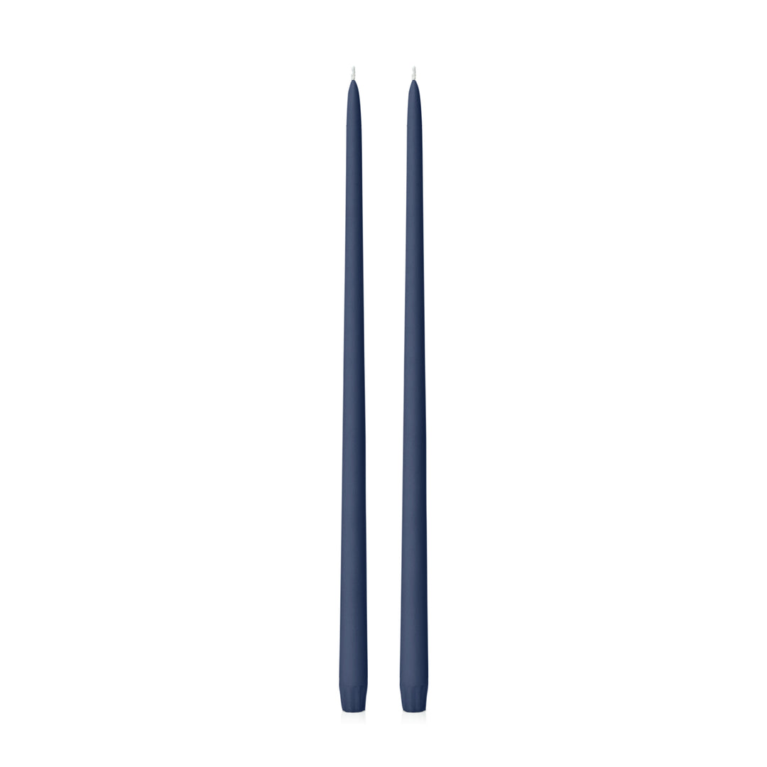 Sapphire 45cm Taper Candles Pack of 2