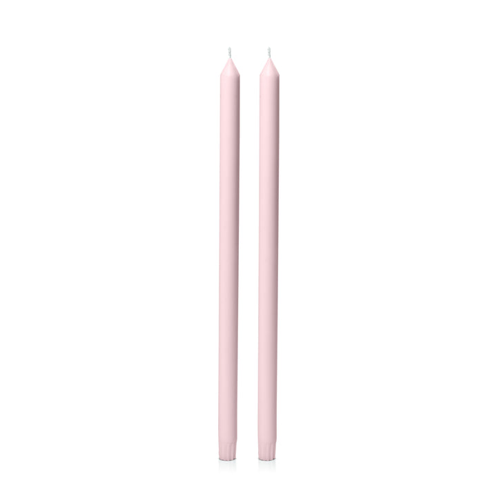 Blush Pink 50cm Dinner Candles Pack of 2