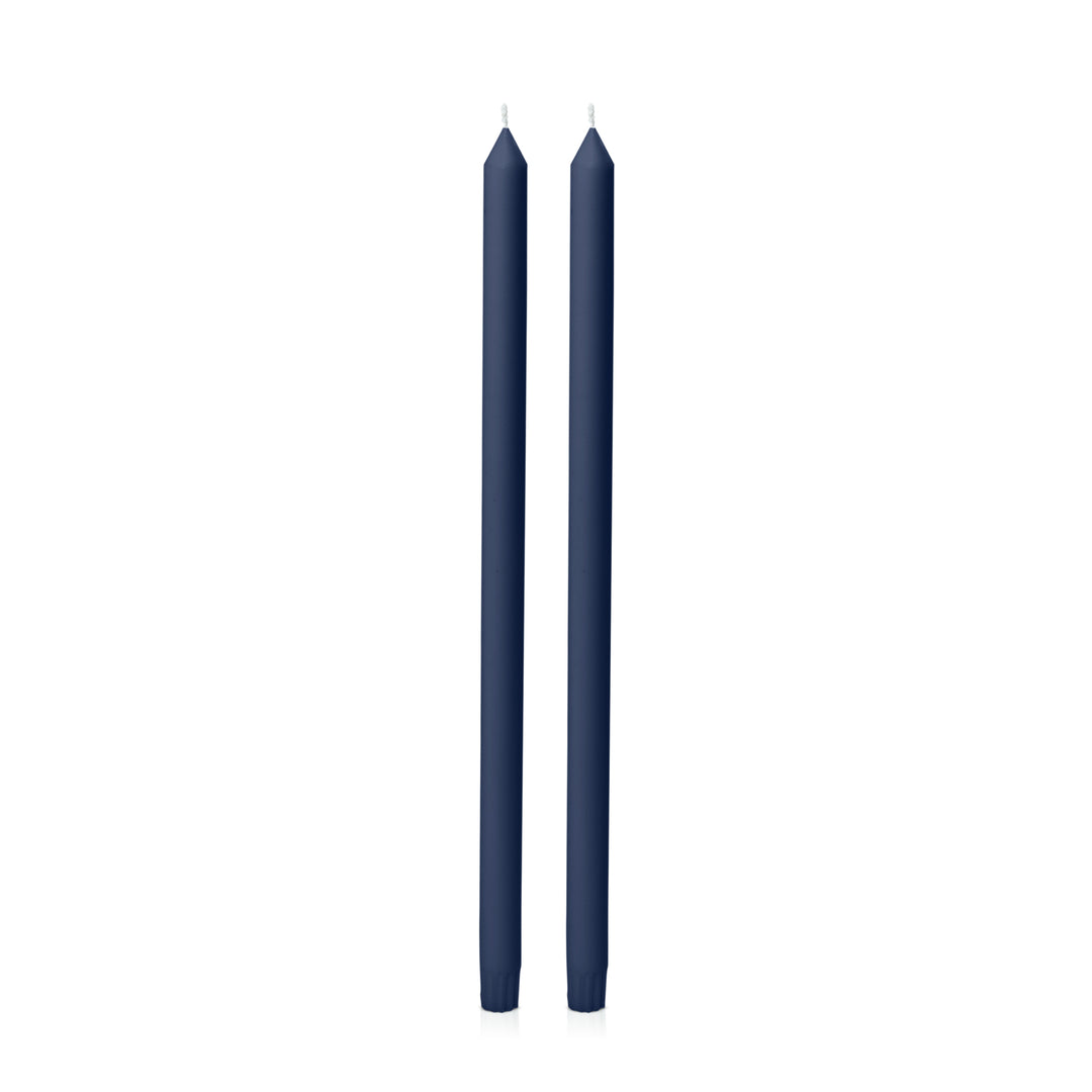 Sapphire 50cm Dinner Candles Pack of 2