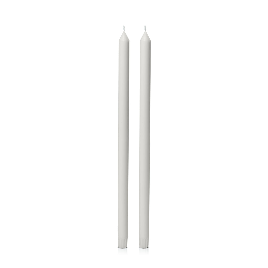 Stone 50cm Dinner Candles Pack of 2