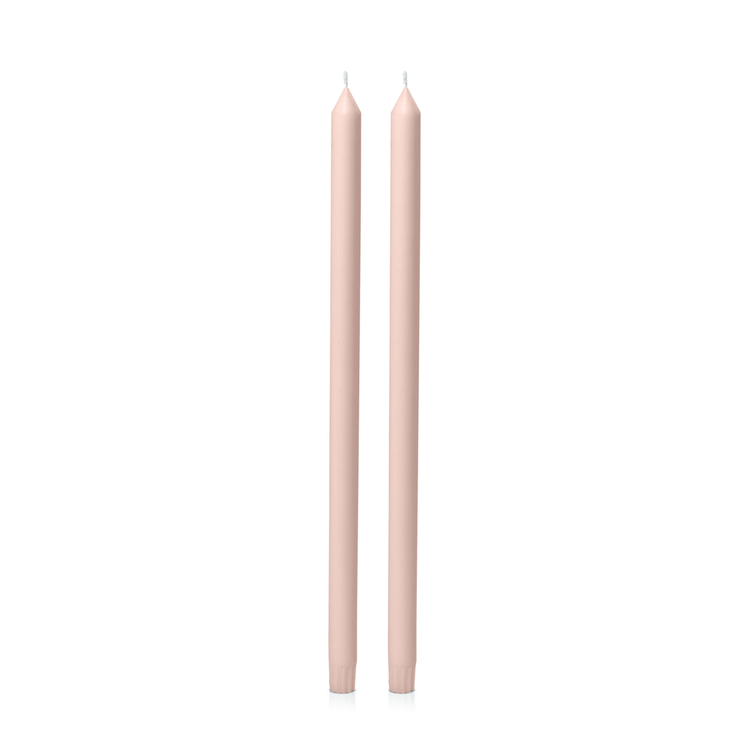 Vintage Blush 50cm Dinner Candles Pack of 2