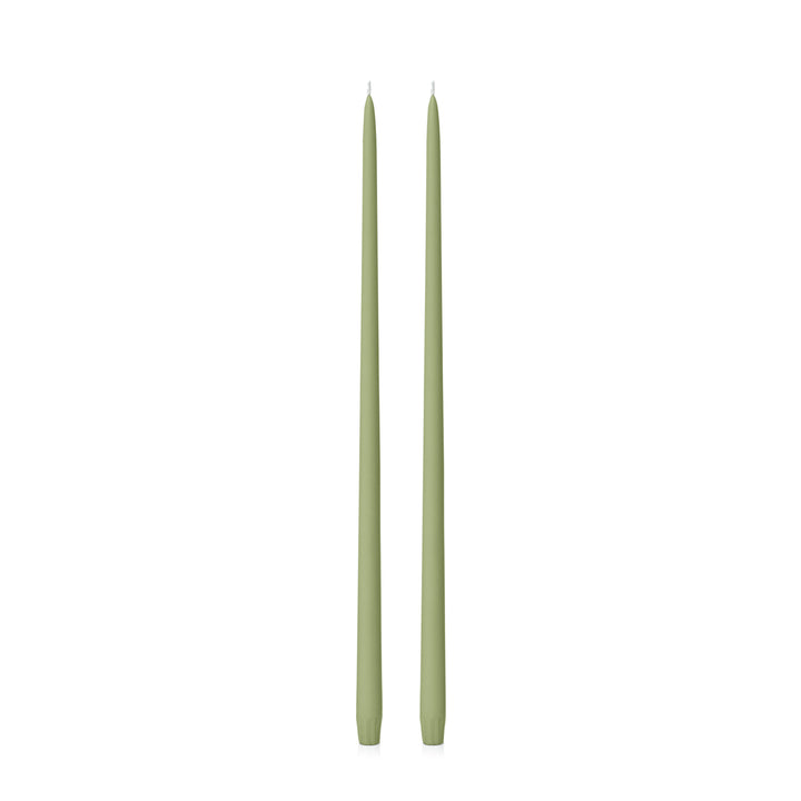 Matcha 55cm Taper Candles Pack of 2