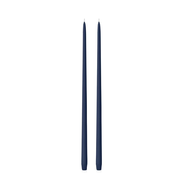 Sapphire 55cm Taper Candles Pack of 2