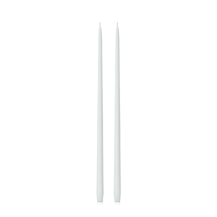 White 55cm Taper Candles Pack of 2