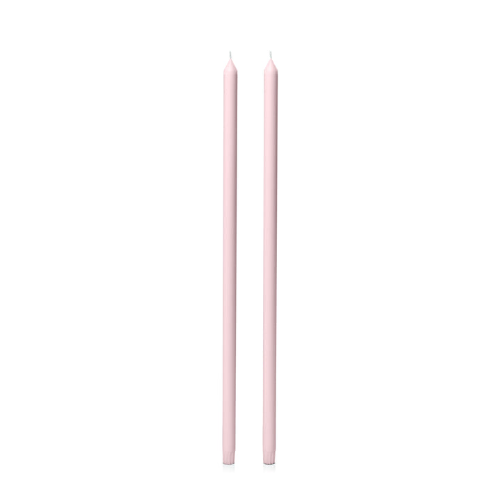 Blush Pink 60cm Dinner Candles Pack of 2