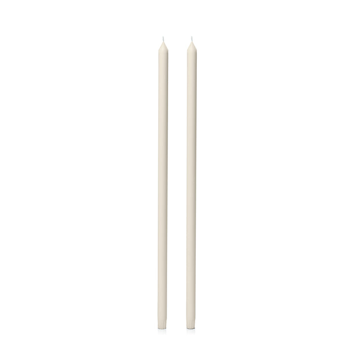 Ivory 60cm Dinner Candles Pack of 2