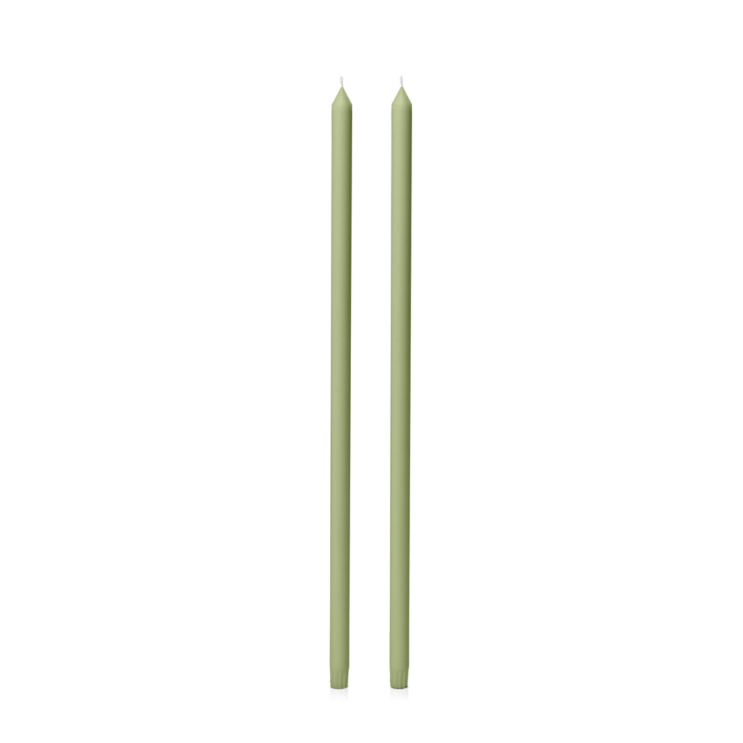 Matcha 60cm Dinner Candles Pack of 2