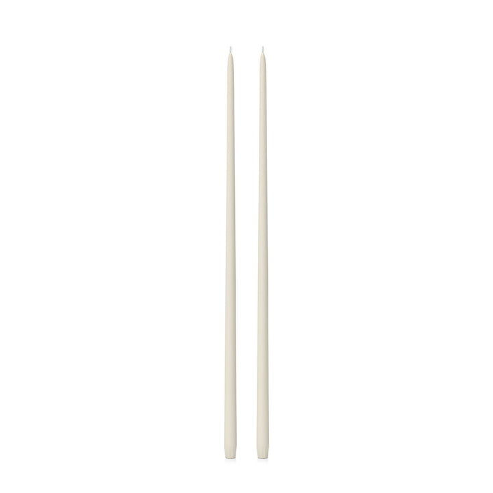 Ivory 65cm Taper Candles Pack of 2