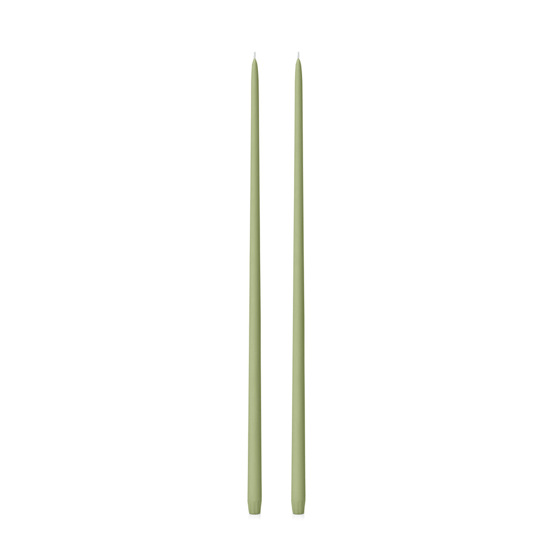 Matcha 65cm Taper Candles Pack of 2