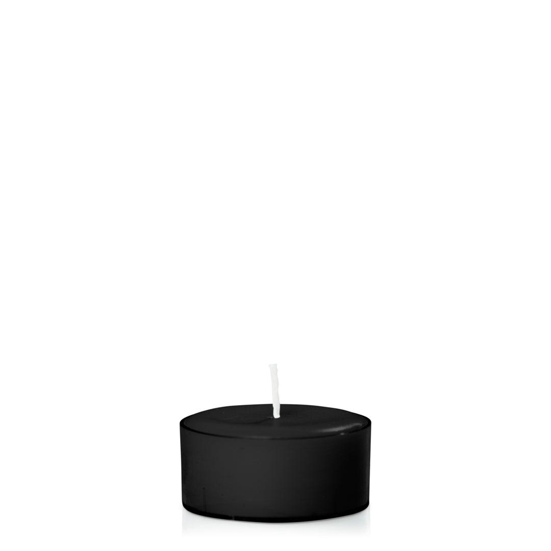 Black Tealights Pack of 24